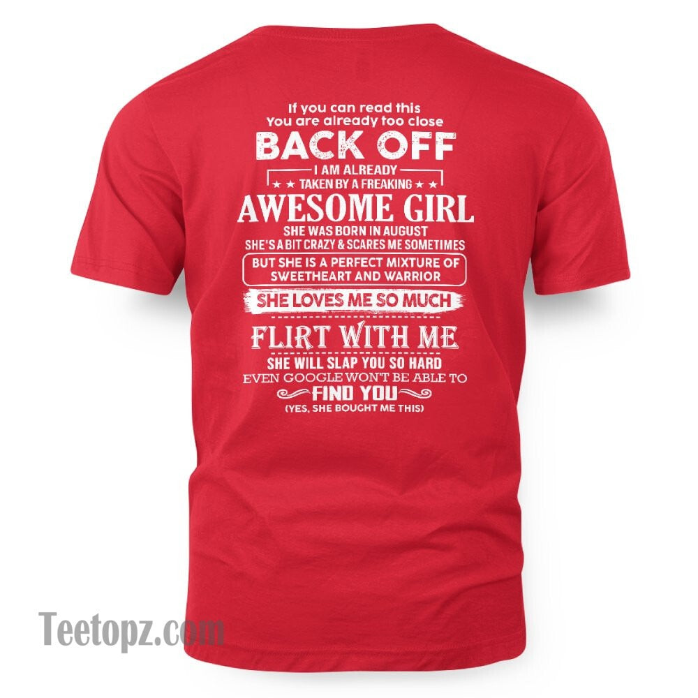 August – Awesome Girlfriend Born In August – Special gift for your Boyfriend – From Wife kien08 (SKU06-25-08)