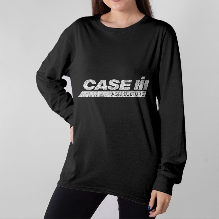 Best Farmer Life Shirt, Funny Farmer UnisexT-Shirt/Hoodie/Sweatshirt HLT00 - CASE IH - Case IH Distressed Logo T-Shirt