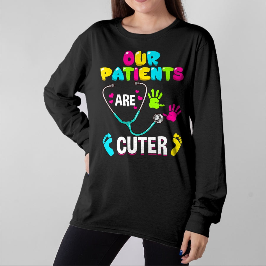 Funny Nurse Shirt, Nurse Unisex T-Shirt/Hoodie/Sweatshirt HLT00 - Funny Pediatric Nurse Hospital Staff Nursing Gift Idea T-Shirt
