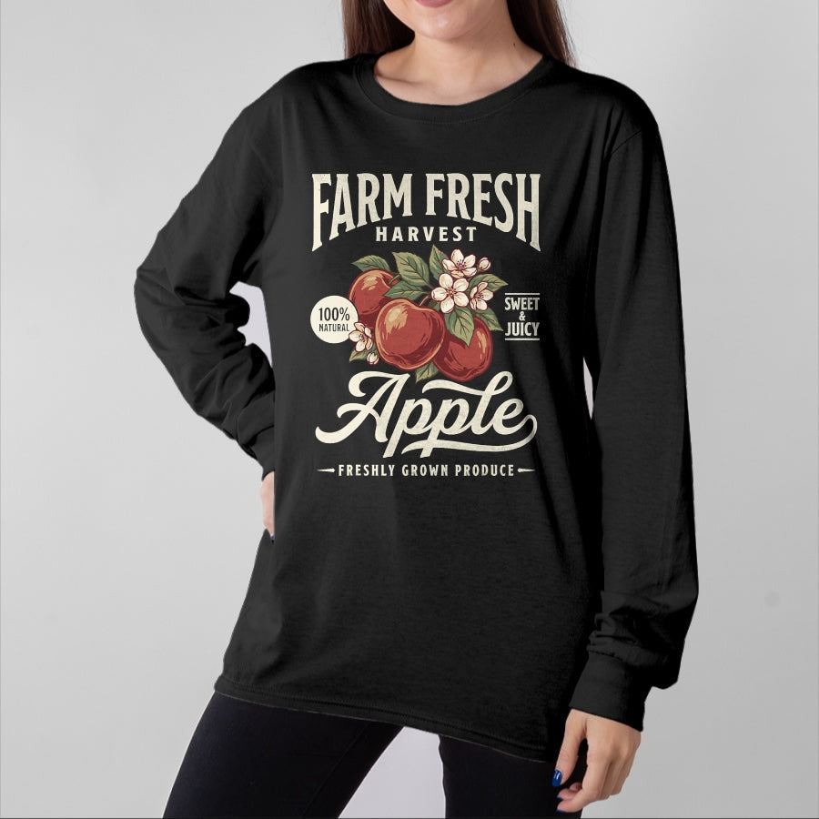 Best Farmer Life Shirt, Funny Farmer UnisexT-Shirt/Hoodie/Sweatshirt HLT00 - Farm Fresh Harvest Apple Orchard Farmer Farming Planting Tee T-Shirt
