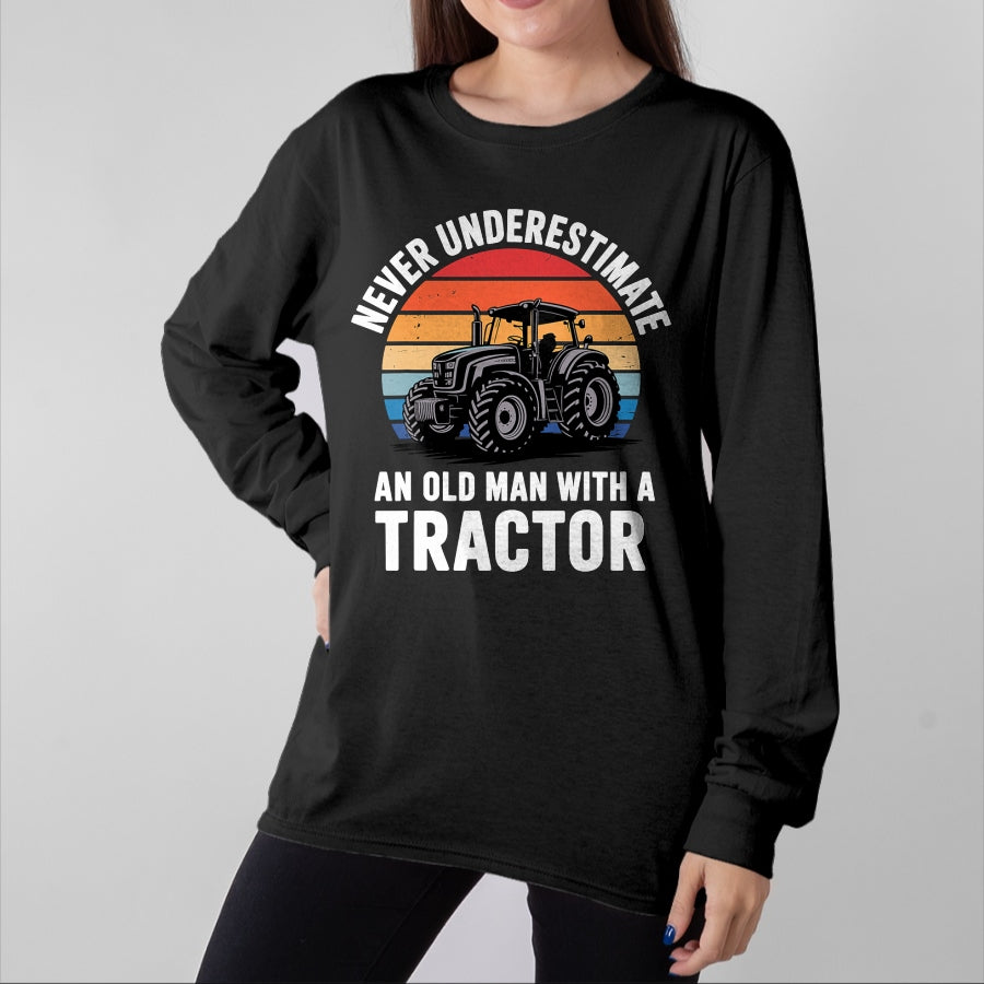 Best Farmer Life Shirt, Funny Farmer UnisexT-Shirt/Hoodie/Sweatshirt HLT00 - Best Tractor Art for Men Boys Dad Farmer Tractor Driver T-Shirt
