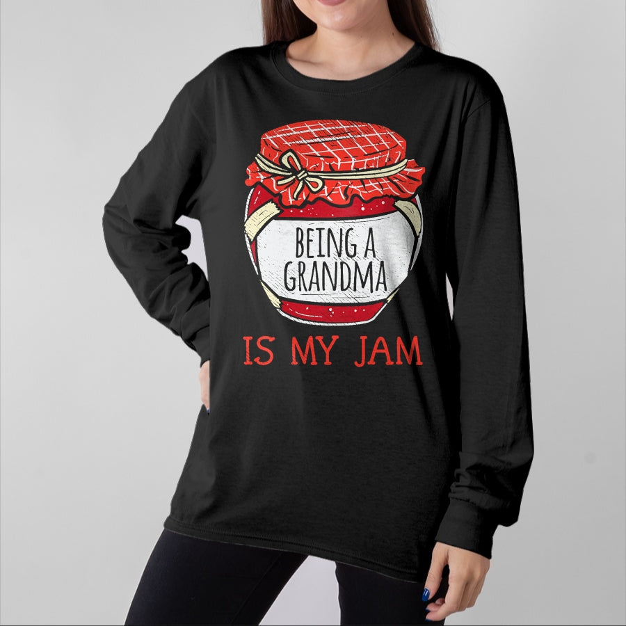 Best Grandma Shirt, Proud Grandma Unisex T-Shirt/Hoodie/Sweatshirt HLT00 - Fun Cute Grandmother Humor Funny Being A Grandma T-Shirt