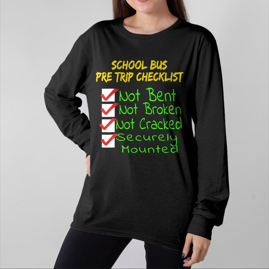 Best Truck Driver Life Shirt, Funny Trucker UnisexT-Shirt/Hoodie/Sweatshirt HLT00 - Novelty CDL School Bus Driver PreTrip Trucking T-Shirt