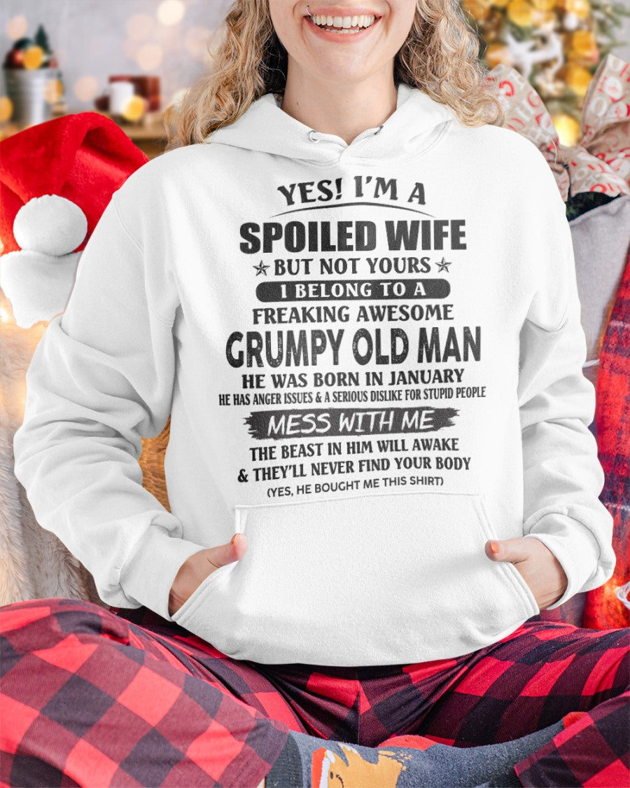 Grumpy Old Man January ��� Perfect gift for your wife From Husband ��� HLT01 (