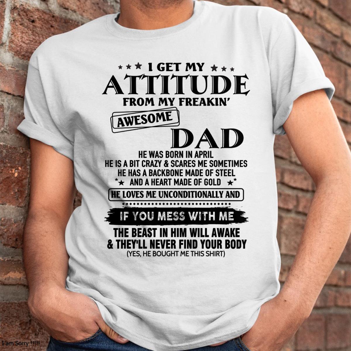 April - Gift For Son and Daughter From Dad - HLT04 - (SKU-TDADC-04)