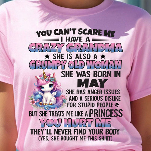 MAY - YOU CAN'T SCARE ME - GIFT FROM GRANDMA - kien05 (SKU09-106-05)