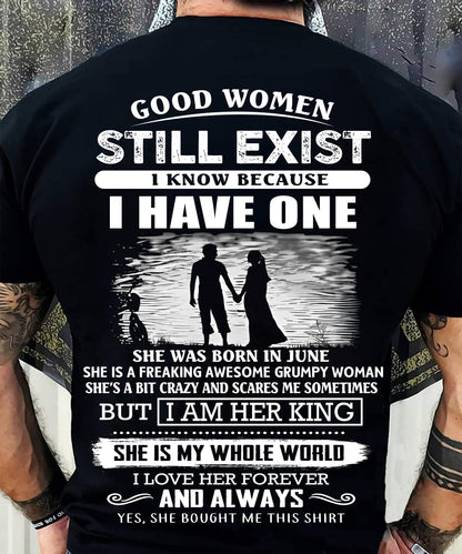 JUNE - GOOD WOMEN STILL EXIST - PERFECT GIFT FROM WIFE, GIRLFRIEND - HLT06 (SKU2604-293-06)