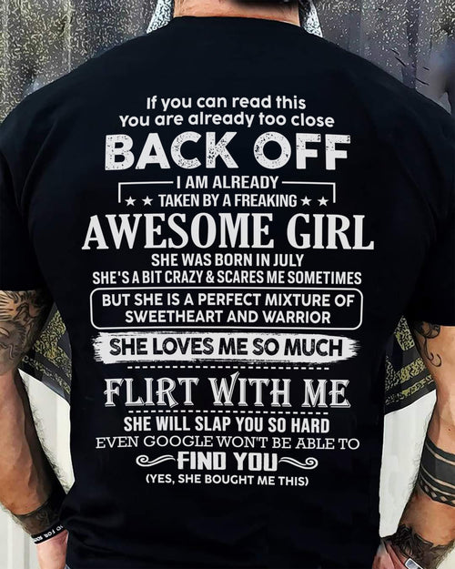 July – Awesome Girlfriend Born In July – Special gift for your Boyfriend – From Wife kien07 (SKU06-25-07)