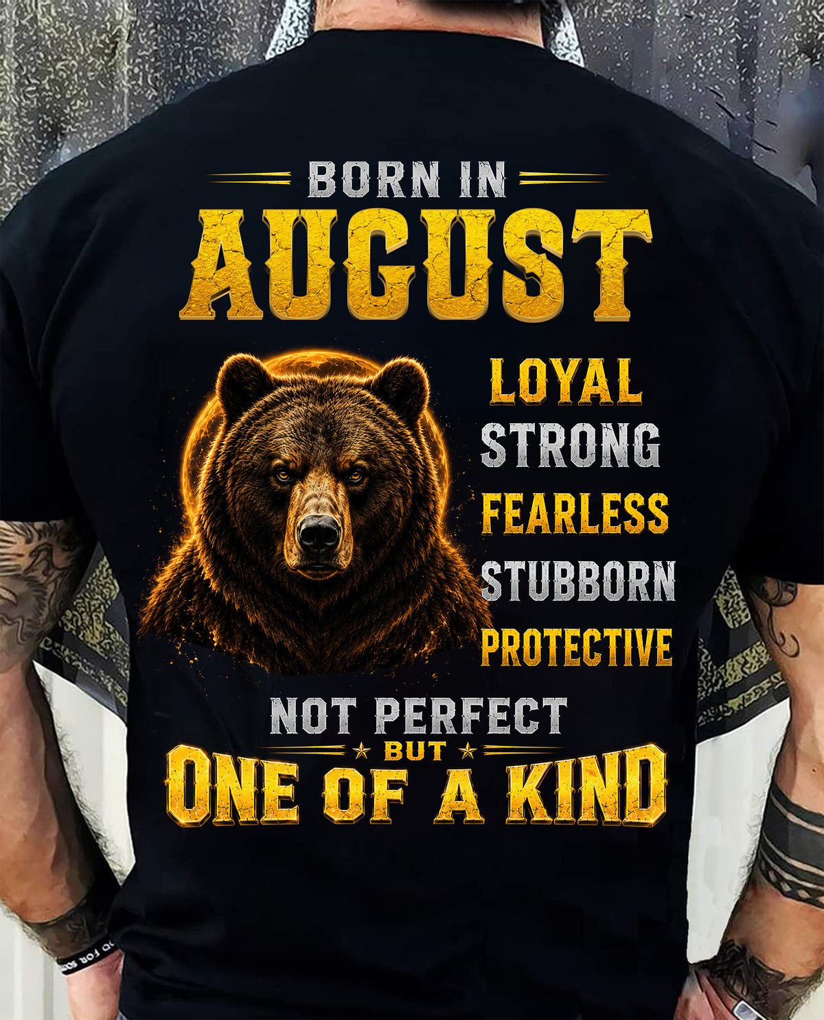 AUGUST, LOYAL STRONG FARELESS - SHIRT FOR MEN - HLT08 (SKU2609-04-08)
