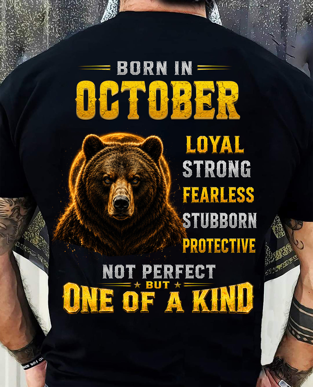 OCTOBER, LOYAL STRONG FARELESS - SHIRT FOR MEN - HLT10 (SKU2609-04-10)