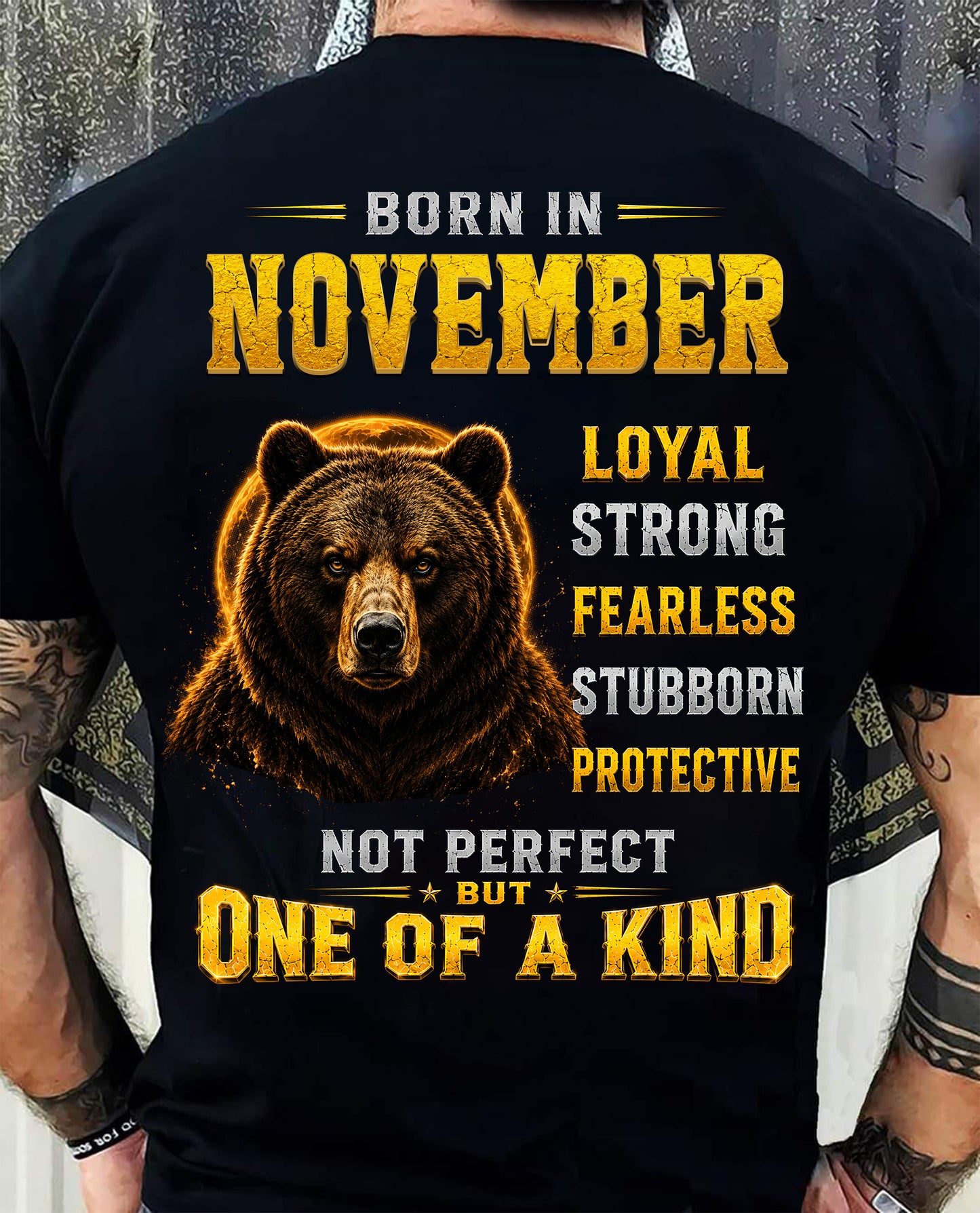 NOVEMBER, LOYAL STRONG FARELESS - SHIRT FOR MEN - HLT11 (SKU2609-04-11)