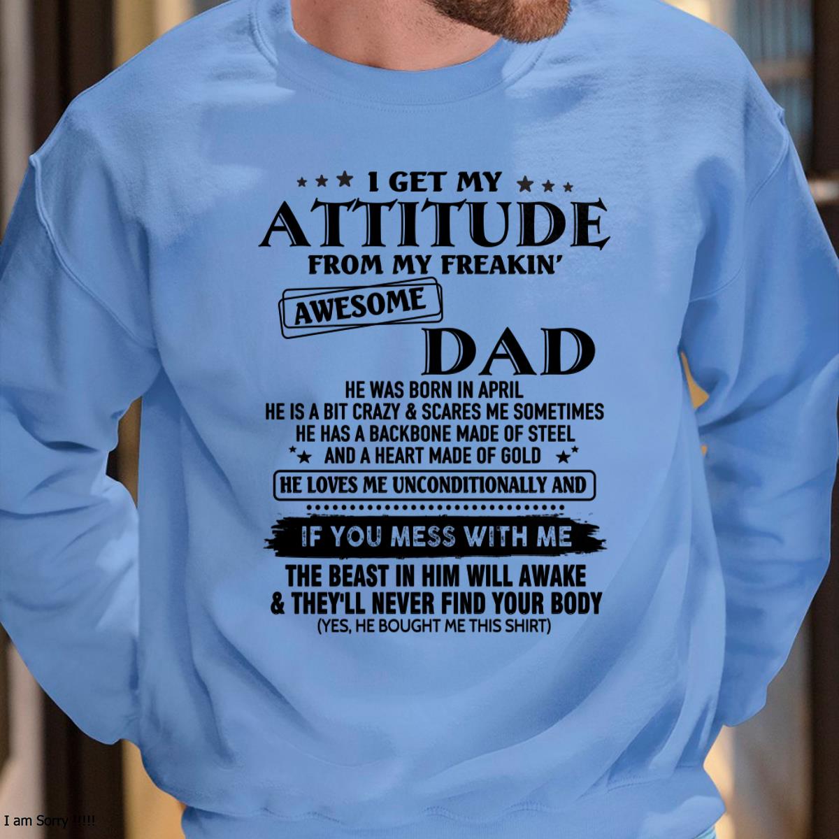 April - Gift For Son and Daughter From Dad - HLT04 - (SKU-TDADC-04)