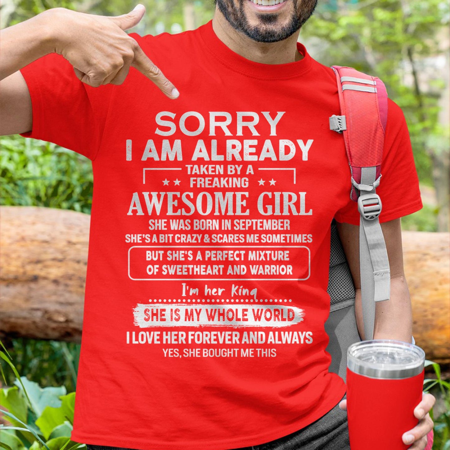 September - Awesome Girl - Perfect Gift For Your Boyfriend, Husband From Wife - kien09 (SKU04-86MT-09)