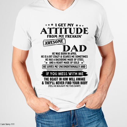 April - Gift For Son and Daughter From Dad - HLT04 - (SKU-TDADC-04)