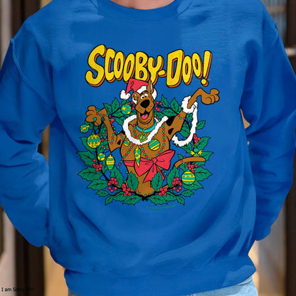 Christmas Shirts for Family, Funny christmas shirts, Christmas Unisex T-Shirt/Hoodie/Sweatshirt HLT00 - Scooby Doo Christmas T-Shirt