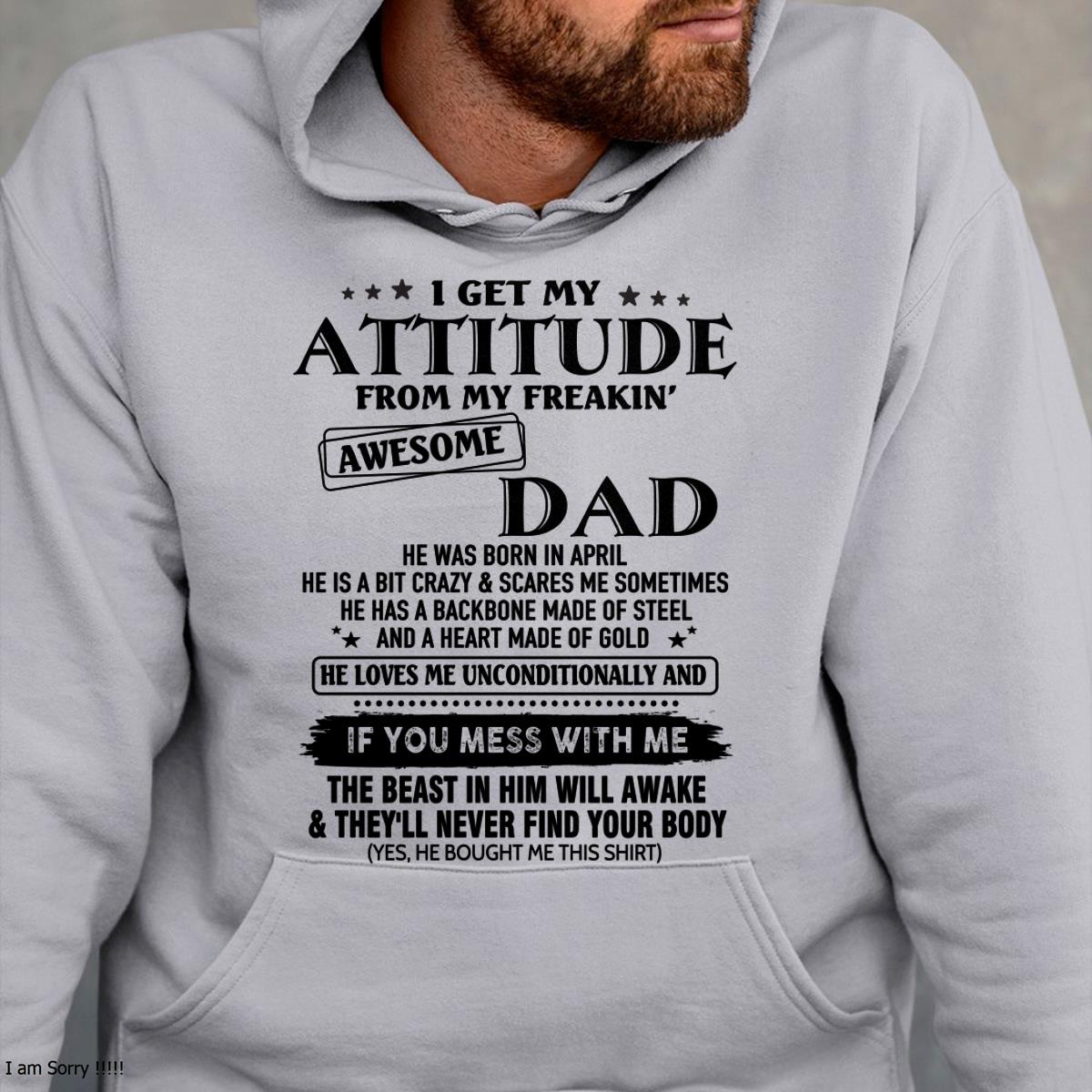 April - Gift For Son and Daughter From Dad - HLT04 - (SKU-TDADC-04)