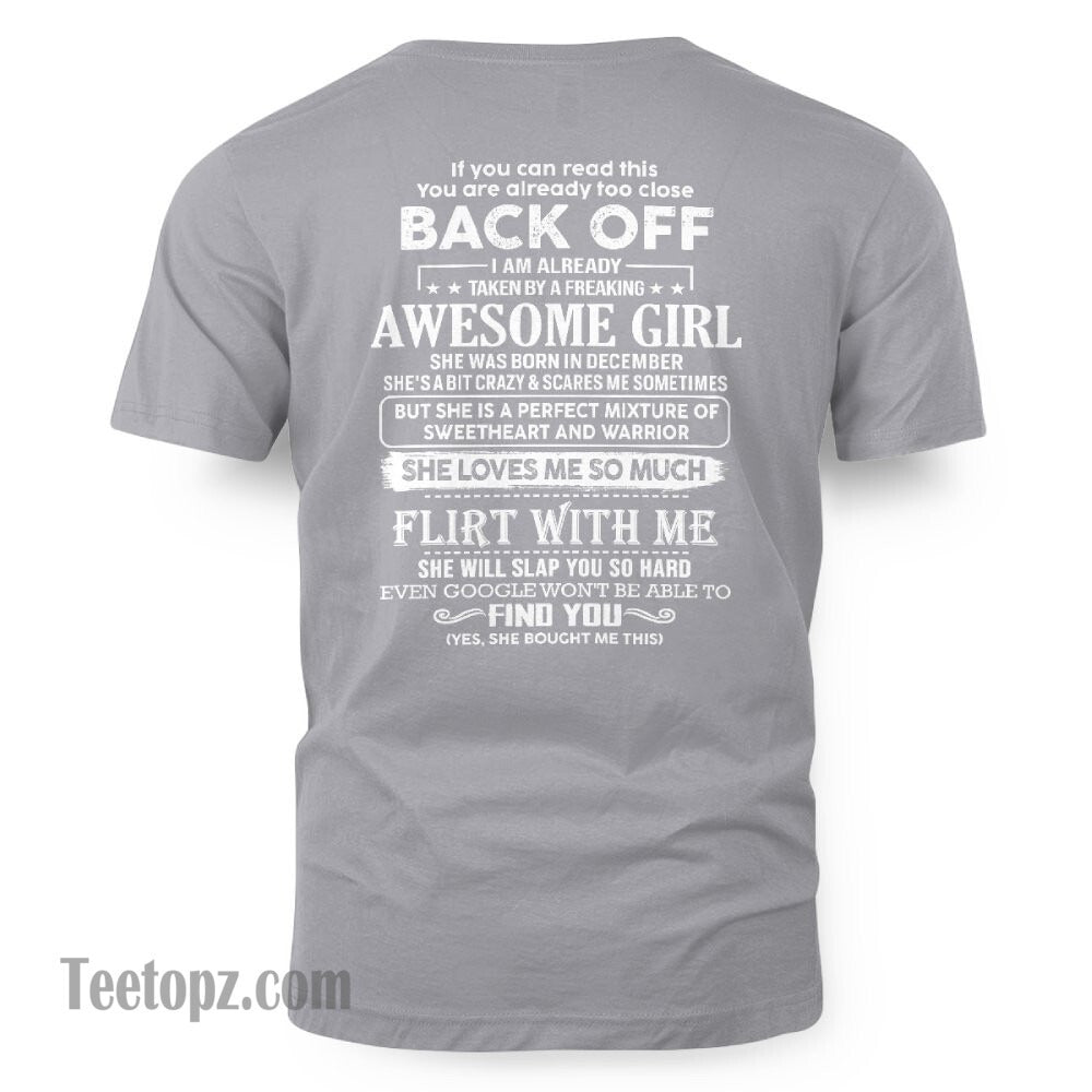December – Awesome Girlfriend Born In December – Special gift for your Boyfriend – From Wife kien12 (SKU06-25-12)