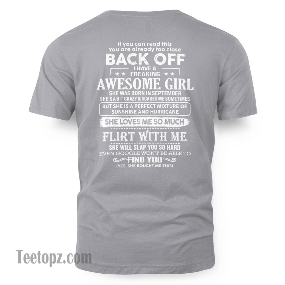 September – Awesome Girlfriend Born In September – Special gift for your Boyfriend – From Wife kien09 (SKU06-17-09)