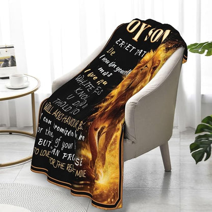 To My Son Blanket –  From Dad-HLT00