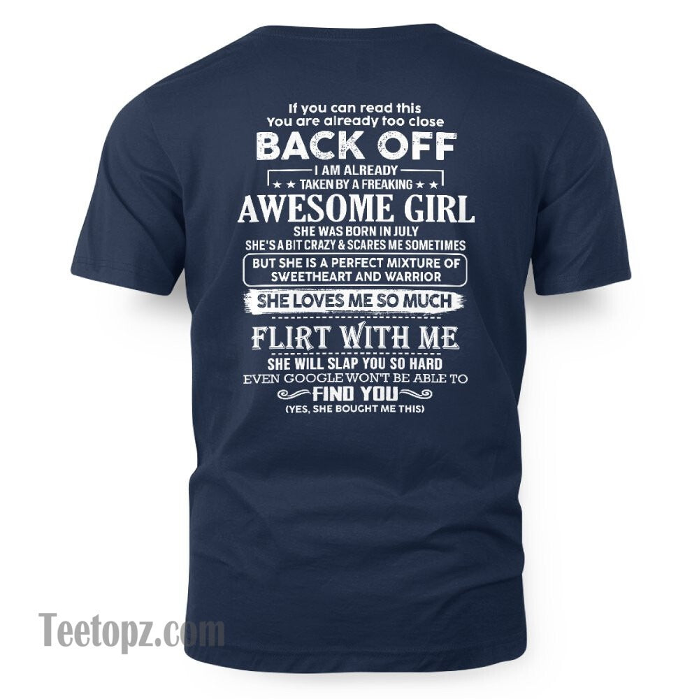 July – Awesome Girlfriend Born In July – Special gift for your Boyfriend – From Wife kien07 (SKU06-25-07)