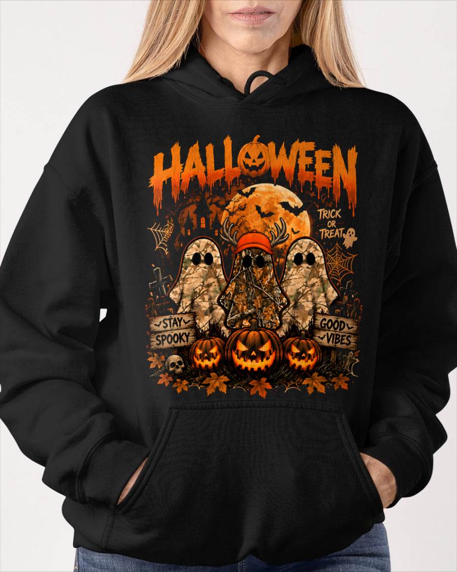 SPOOKY SEASON IS HERE - SHIRT FOR WOMEN - HLT00 (SKU2609-258)