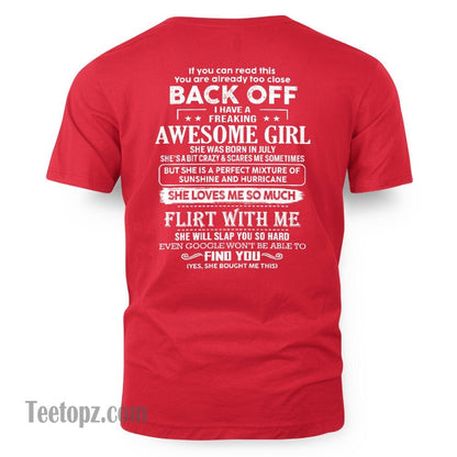July – Awesome Girlfriend Born In July – Special gift for your Boyfriend – From Wife kien07 (SKU06-17-07)