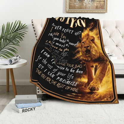 To My Son Blanket –  From Dad-HLT00
