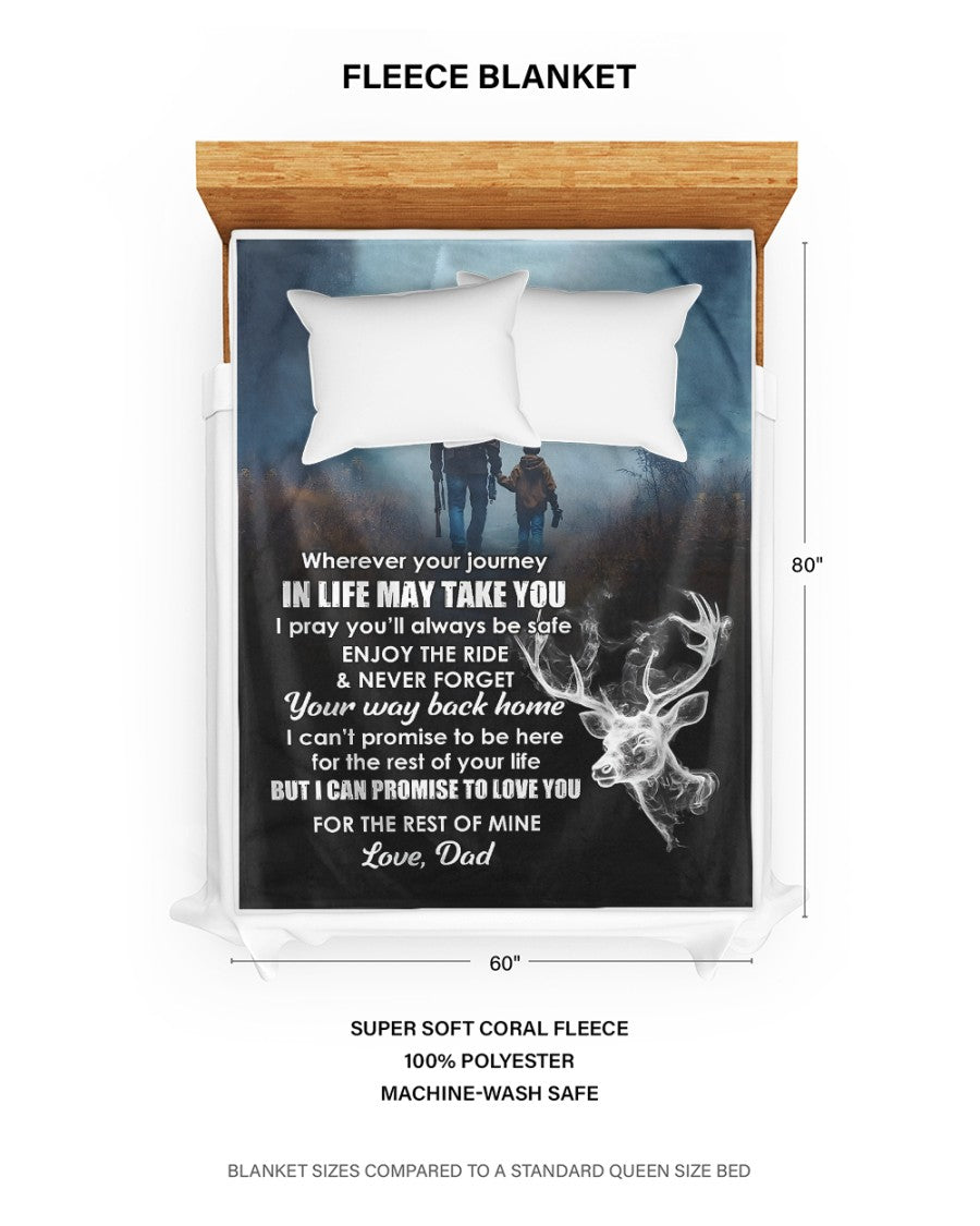 To My Son Blanket- From Dad-HLT00 (SKUNOEL-41)