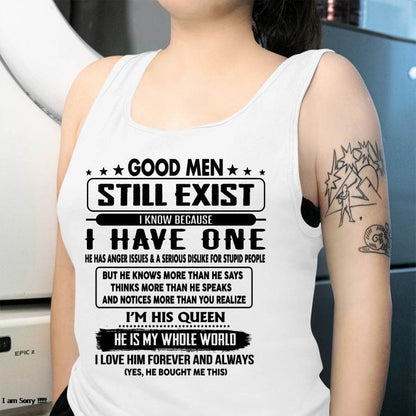 Good men Still Exist - gift for your girlfriend, wife from Husband - HLT00 (SKU-GM-00)