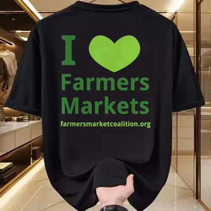 Best Farmer Life Shirt, Funny Farmer UnisexT-Shirt/Hoodie/Sweatshirt HLT00 - I heart Farmers Markets T-Shirt