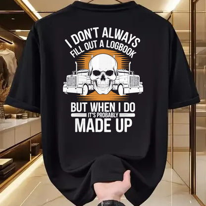 Best Truck Driver Life Shirt, Funny Trucker UnisexT-Shirt/Hoodie/Sweatshirt HLT00 - Best Truck Driver Art for Men Dad Women Trucking CDL Trucker T-Shirt (7)