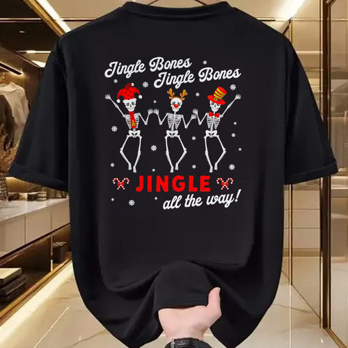 Funny Nurse Shirt, Nurse Unisex T-Shirt/Hoodie/Sweatshirt HLT00 - Ortho Nurse Christmas Skeleton Orthopedic Crew Trauma Nurse T-Shirt