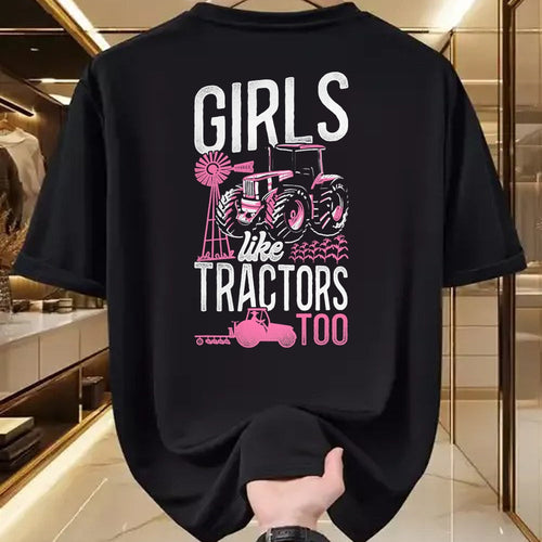 Best Farmer Life Shirt, Funny Farmer UnisexT-Shirt/Hoodie/Sweatshirt HLT00 - Farming Farmer Girl Tractor Tractor Vintage Girls Like T-Shirt