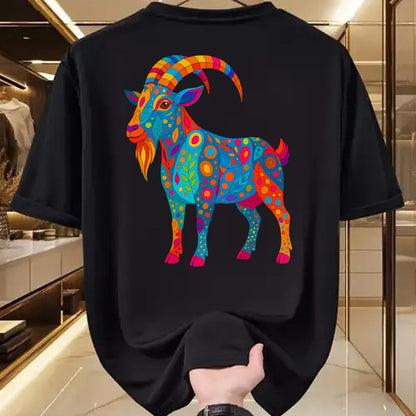 Best Farmer Life Shirt, Funny Farmer UnisexT-Shirt/Hoodie/Sweatshirt HLT00 - Psychedelic Goat T-Shirt