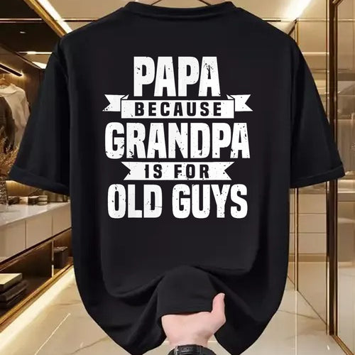 Best Grandpa Shirt, Proud Grandpa Unisex T-Shirt/Hoodie/Sweatshirt HLT00 - Funny Papa Art For Grandpa Men Dad Grandfather Father's Day T-Shirt