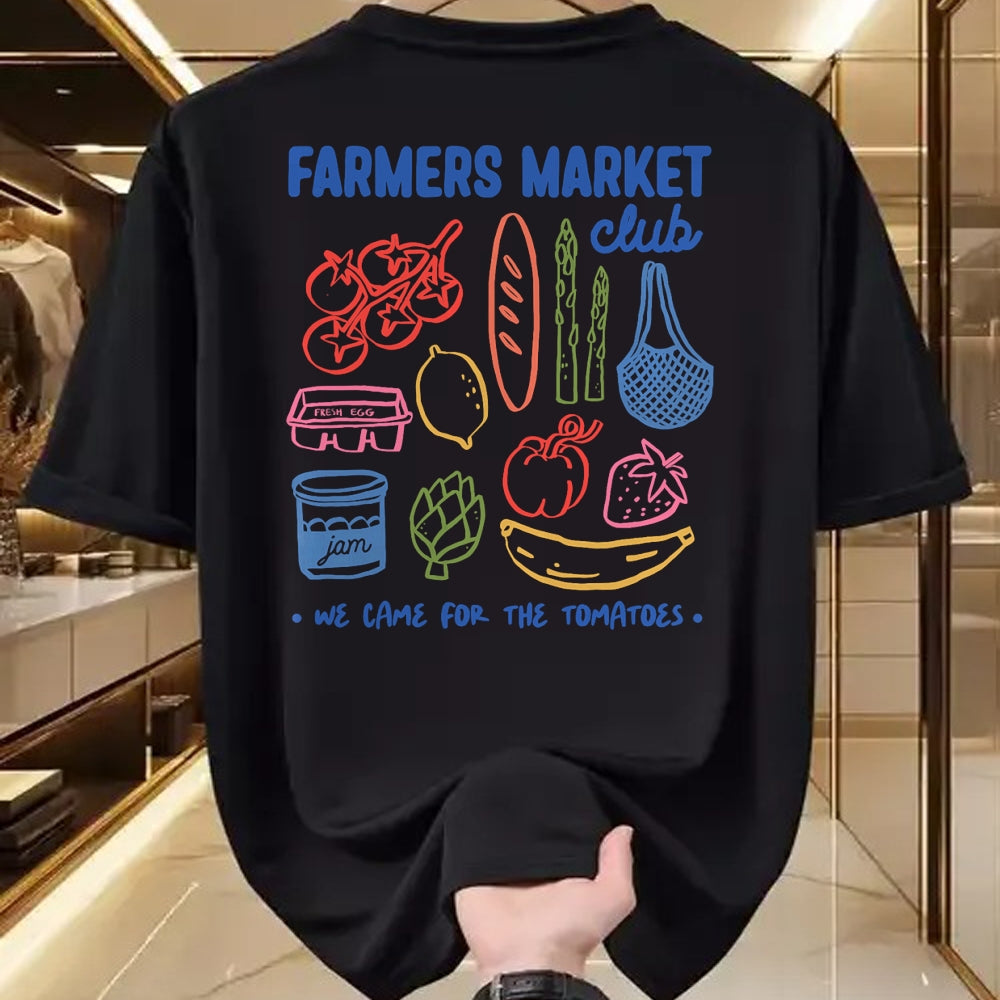 Best Farmer Life Shirt, Funny Farmer UnisexT-Shirt/Hoodie/Sweatshirt HLT00 - Farmers Market Club Fresh Veggies Foodie Cottagecore T-Shirt