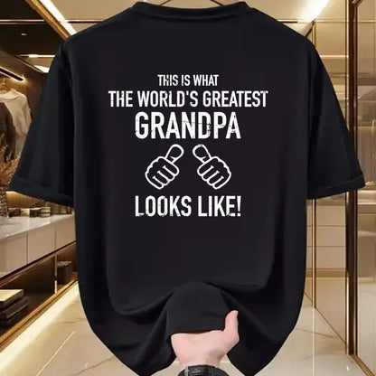 Best Grandpa Shirt, Proud Grandpa Unisex T-Shirt/Hoodie/Sweatshirt HLT00 - World's greatest Grandpa T-Shirt