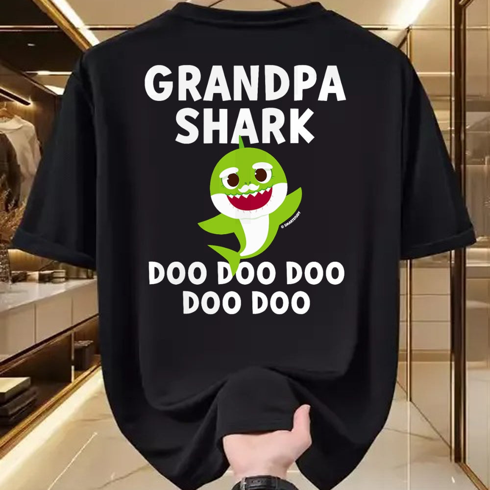 Best Grandpa Shirt, Proud Grandpa Unisex T-Shirt/Hoodie/Sweatshirt HLT00 - Pinkfong Grandpa Shark Official T-shirt T-Shirt