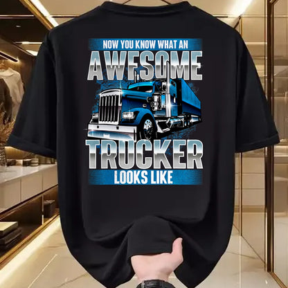 Best Truck Driver Life Shirt, Funny Trucker UnisexT-Shirt/Hoodie/Sweatshirt HLT00 - Awesome Trucker - Semi Truck Driver Trucking Big Rig Trucker T-Shirt