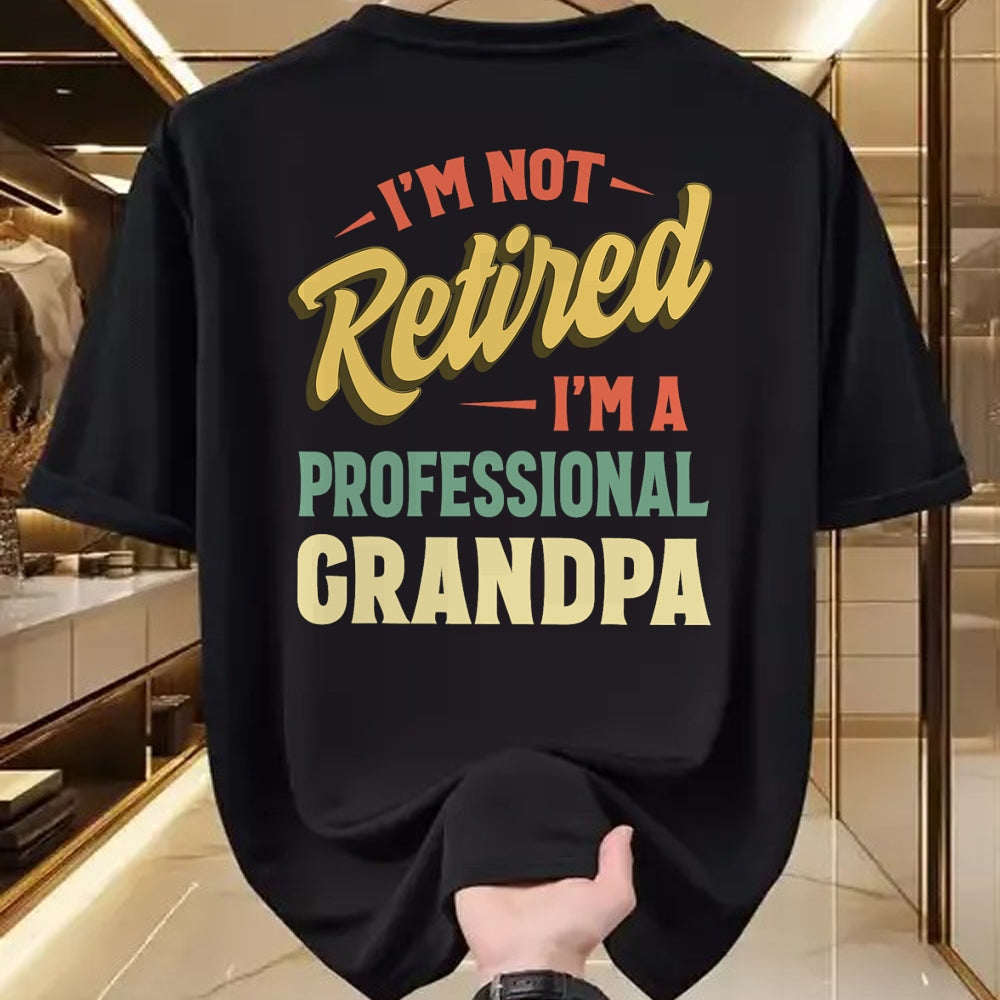 Best Grandpa Shirt, Proud Grandpa Unisex T-Shirt/Hoodie/Sweatshirt HLT00 - Grandpa For Men Funny Fathers Day Retired Grandpa T-Shirt