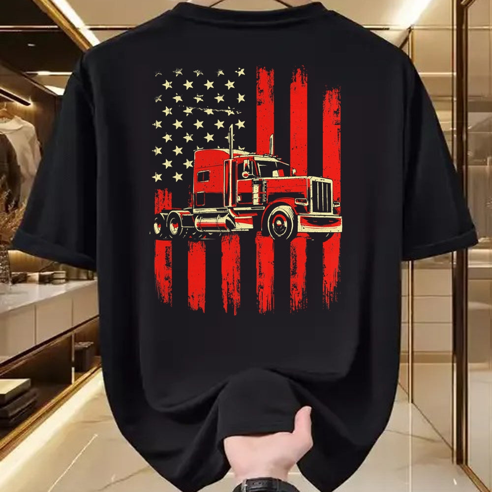Best Truck Driver Life Shirt, Funny Trucker UnisexT-Shirt/Hoodie/Sweatshirt HLT00 - American Trucker - Semi Truck Driver Trucking Big Rig T-Shirt
