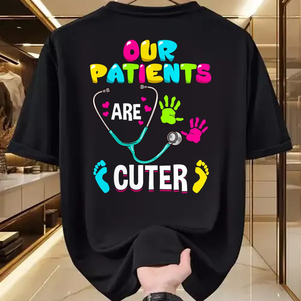 Funny Nurse Shirt, Nurse Unisex T-Shirt/Hoodie/Sweatshirt HLT00 - Funny Pediatric Nurse Hospital Staff Nursing Gift Idea T-Shirt