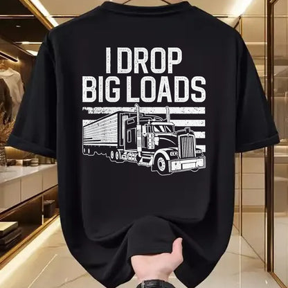 Best Truck Driver Life Shirt, Funny Trucker UnisexT-Shirt/Hoodie/Sweatshirt HLT00 - Funny Trucker Art for Men Women Kids Trucking Truck Driver T-Shirt, Men, Black, Large