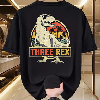 Best Dinosaur Lover Shirt, Funny Dinosaur UnisexT-Shirt/Hoodie/Sweatshirt HLT00 - Three Rex 3rd Birthday T Shirts Third Dinosaur Tees for Boys Girls Kids 3 Year Old