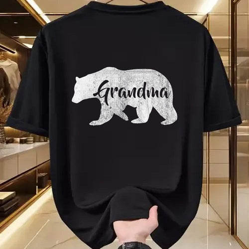 Best Grandma Shirt, Proud Grandma Unisex T-Shirt/Hoodie/Sweatshirt HLT00 - Women's Grandma Bear T-Shirt Outdoors Family Tee for Grandma T-Shirt