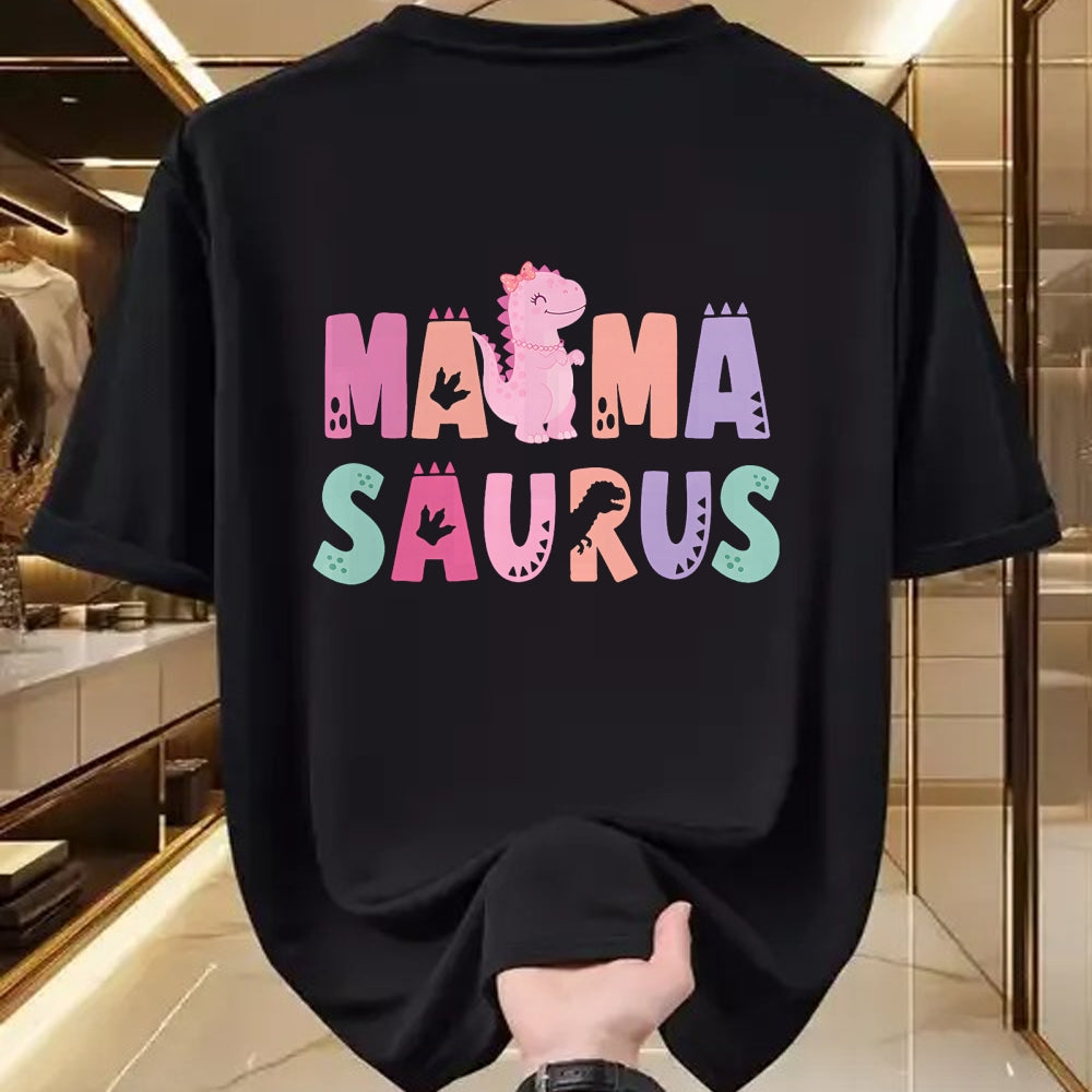 Best Dinosaur Lover Shirt, Funny Dinosaur UnisexT-Shirt/Hoodie/Sweatshirt HLT00 - Mama Saurus Mom Dinosaur Three Rex Birthday Boy Girl T-Shirt