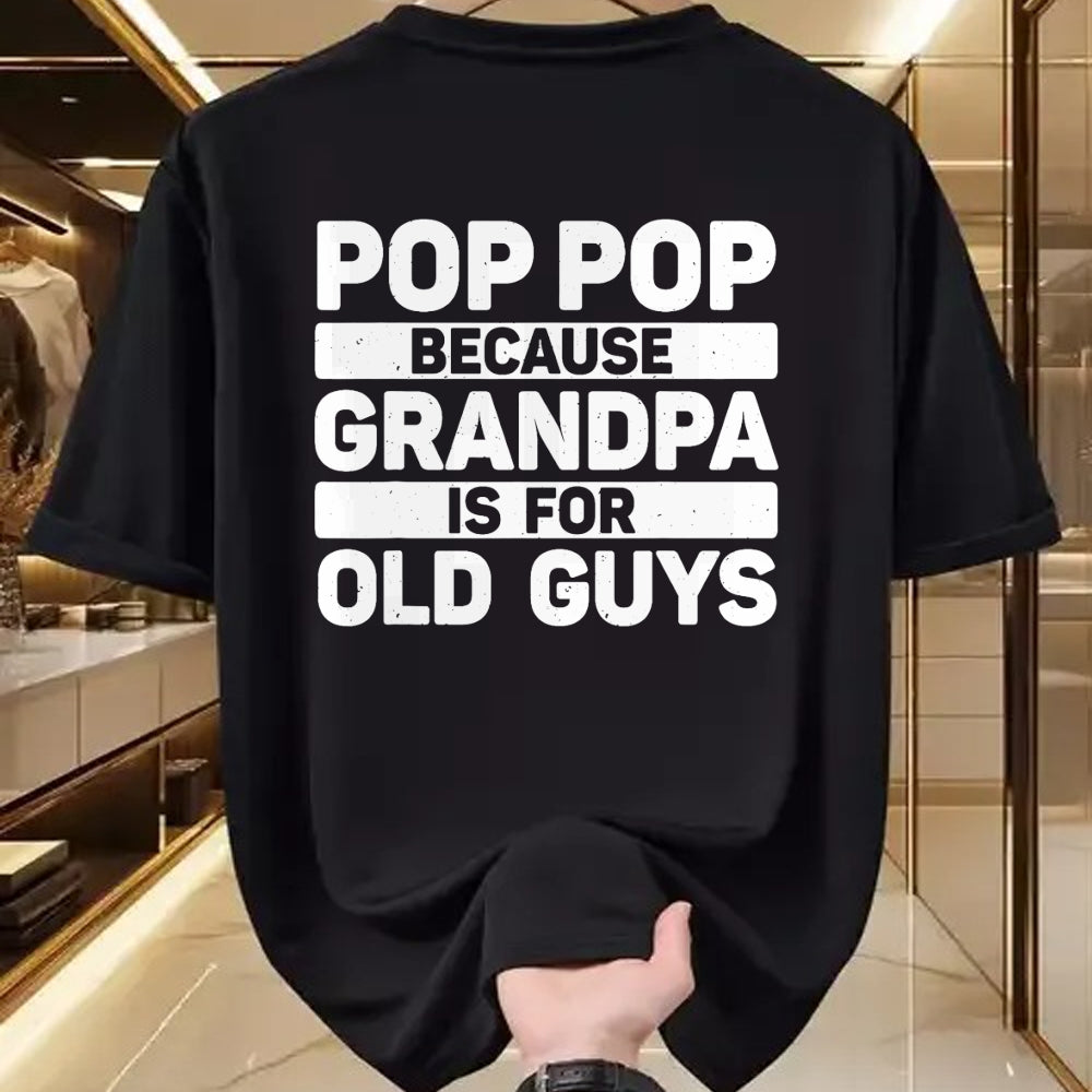 Best Grandpa Shirt, Proud Grandpa Unisex T-Shirt/Hoodie/Sweatshirt HLT00 - Pop Pop Art For Grandpa From Grandkids Father's Day Pop Pop T-Shirt