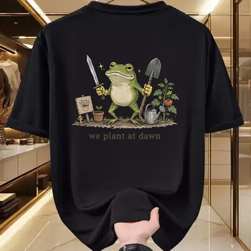 Best Farmer Life Shirt, Funny Farmer UnisexT-Shirt/Hoodie/Sweatshirt HLT00 - Women We Plant at Dawn Funny Gardening Frog Gardener Farmer T-Shirt