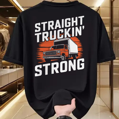 Best Truck Driver Life Shirt, Funny Trucker UnisexT-Shirt/Hoodie/Sweatshirt HLT00 - Box Truck Driving Truck Driver Proud Trucker T-Shirt (2)