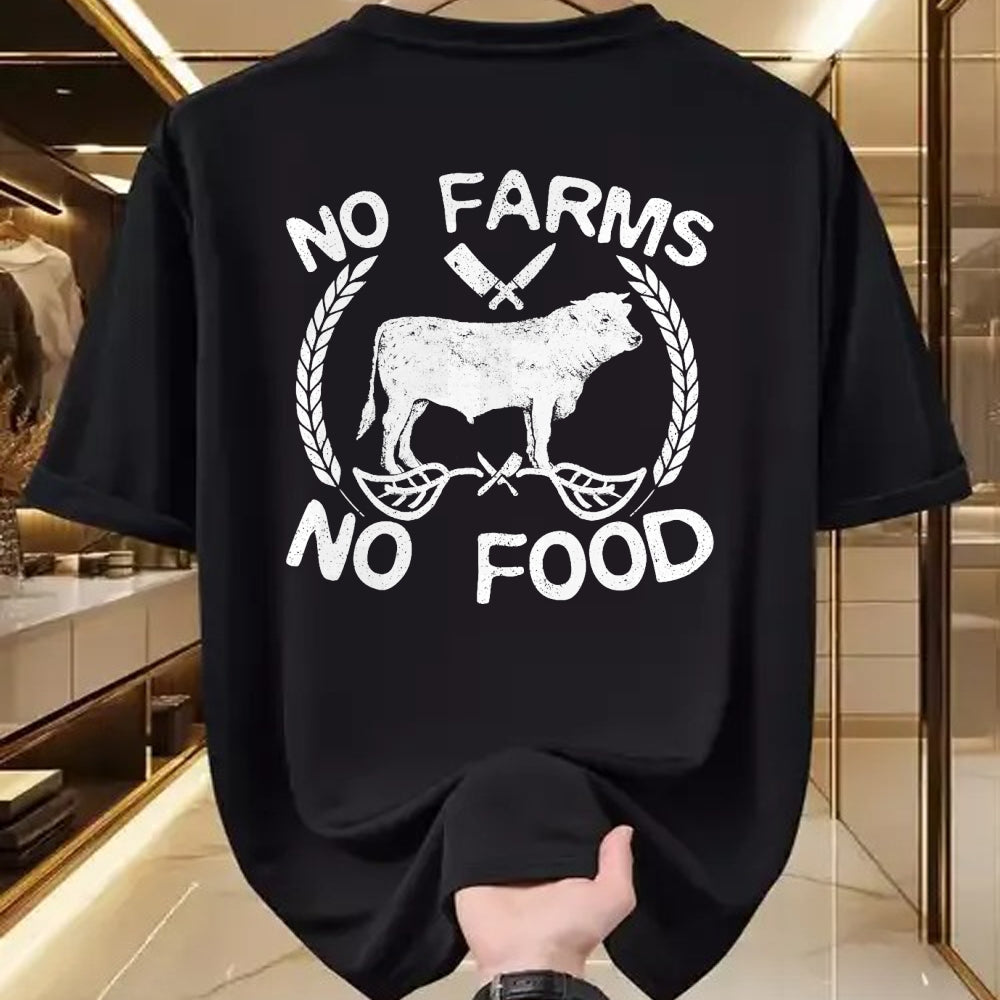 Best Farmer Life Shirt, Funny Farmer UnisexT-Shirt/Hoodie/Sweatshirt HLT00 - No Farms No Meat Farmer Gift T-Shirt